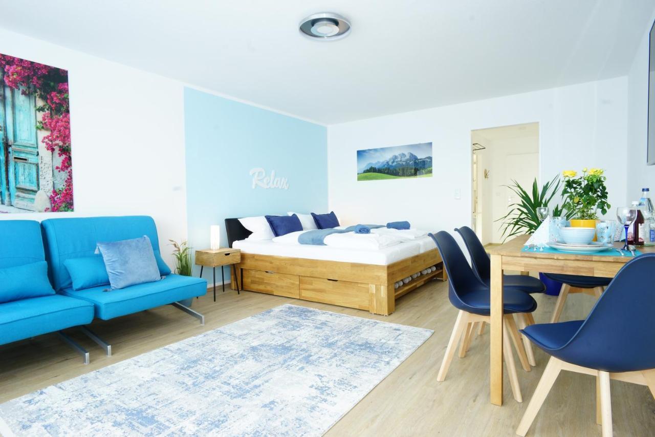 Relax - Blue Mit Pool Und Sauna Scheidegg Exterior photo
