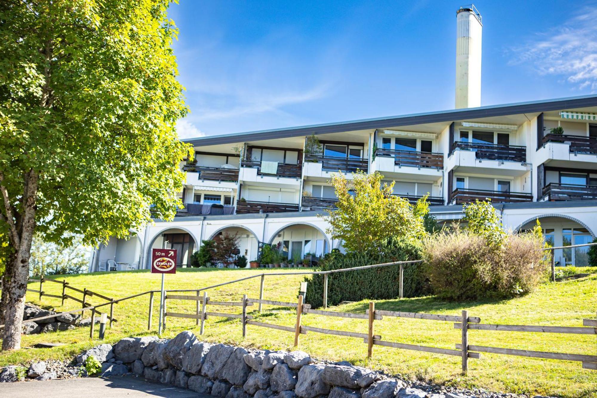 Relax - Blue Mit Pool Und Sauna Scheidegg Exterior photo